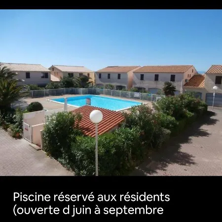 Centre De Barcares Vue Mer Exceptionnelle Studio 4 Couchages Piscine Parking Libre 4 Jusqu'Au 11 Juillet Apartment