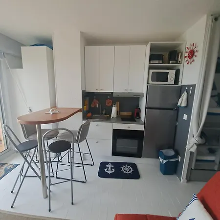 Centre De Barcares Vue Mer Exceptionnelle Studio 4 Couchages Piscine Parking Libre 4 Jusqu'Au 11 Juillet *