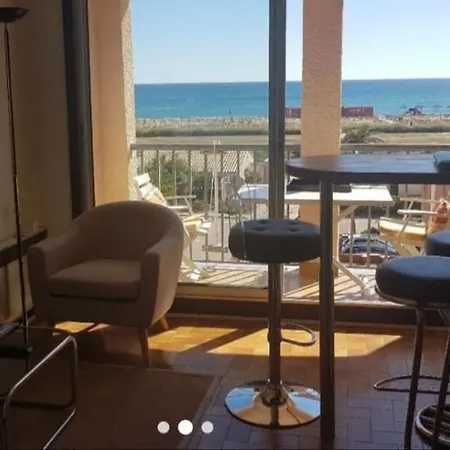 Vue Mer Splendide Studio 3 Couchages Parking Piscine Residence Calme Διαμέρισμα