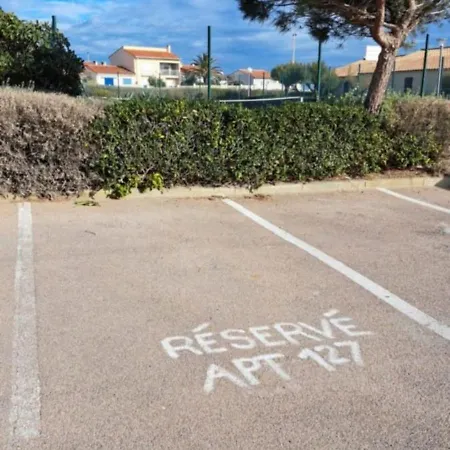 Centre De Barcares Vue Mer Exceptionnelle Studio 4 Couchages Piscine Parking Libre 4 Jusqu'Au 11 Juillet Le Barcarès
