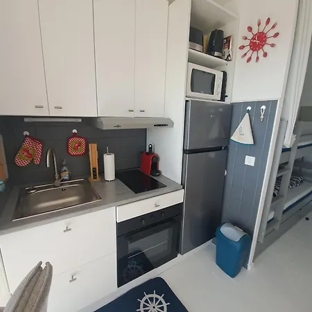 Lejlighed Coeur De Village Au Barcares Vue Mer Exceptionnelle Studio 4 Couchages Piscine Parking Libre 29 Aout Au 30 Septembre *